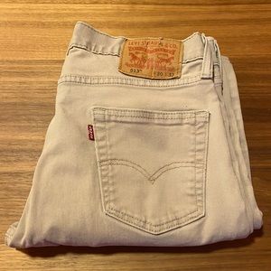 Levi’s Men 513 Weight 30 Length 32